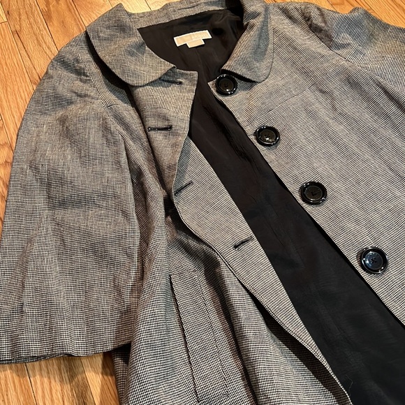 Michael Kors fantastic lightweight trench coat cotton size medium - Picture 2 of 6